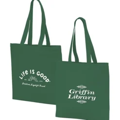 Life is Good Color Cotton Sheeting Tote - Sun