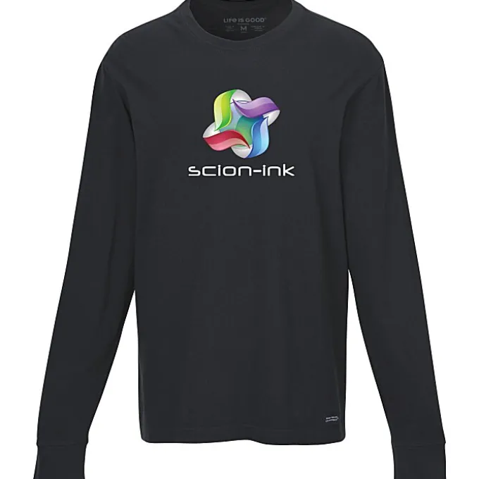 Life is Good Crusher Long Sleeve Tee - Men's - Full Color
