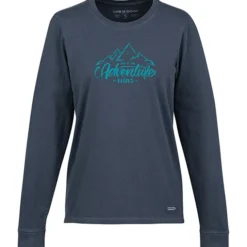 Life is Good Crusher Long Sleeve Tee - Ladies' - Screen