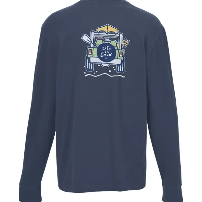 Life is Good Crusher Long Sleeve Tee - Men's - Full Color - 4WD