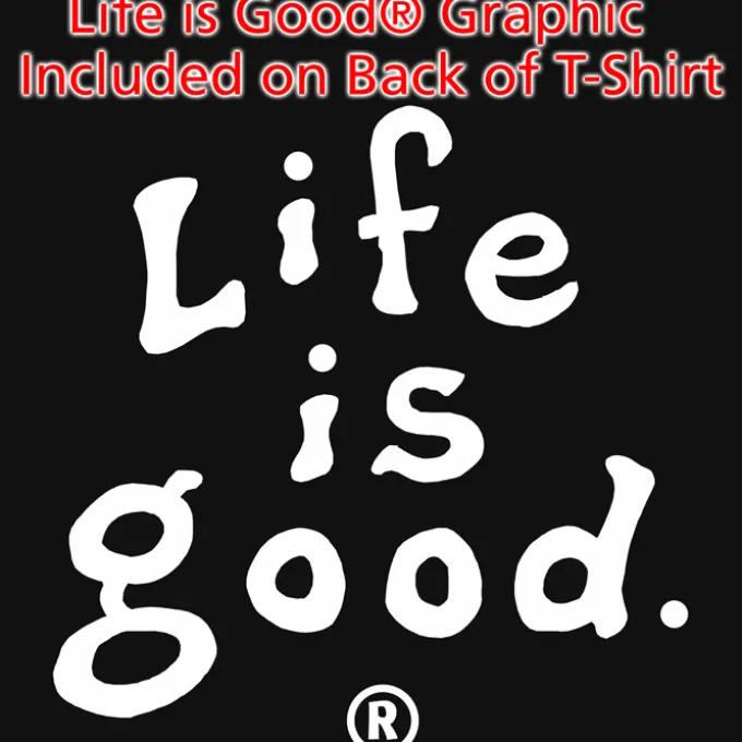 Life is Good Crusher Long Sleeve Tee - Ladies' - Full Color - LIG