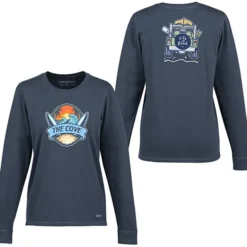 Life is Good Crusher Long Sleeve Tee - Ladies' - Full Color - 4WD