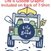 Life is Good Crusher Tee - Ladies' - Full Color - White - 4WD