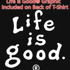 Life is Good Crusher Tee - Men's - Full Color - Colors - LIG