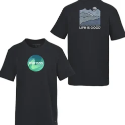 Life is Good Crusher Tee - Men's - Full Color - Colors - Mountains