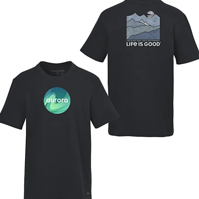 Life is Good Crusher Tee - Men's - Full Color - Colors - Mountains