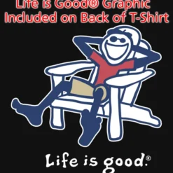 Life is Good Crusher Tee - Men's - Full Color - Colors - Adirondack