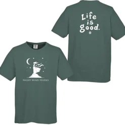 Life is Good Garment-Dyed Tee - Screen - Colors - LIG