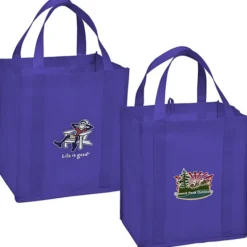Life is Good Grocery Tote - Full Color - Adirondack