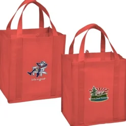 Life is Good Grocery Tote - Full Color - Adirondack