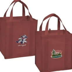 Life is Good Grocery Tote - Full Color - Adirondack