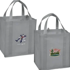 Life is Good Grocery Tote - Full Color - Adirondack