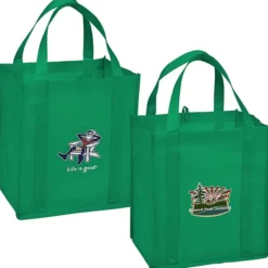 Life is Good Grocery Tote - Full Color - Adirondack