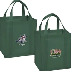 Life is Good Grocery Tote - Full Color - Adirondack