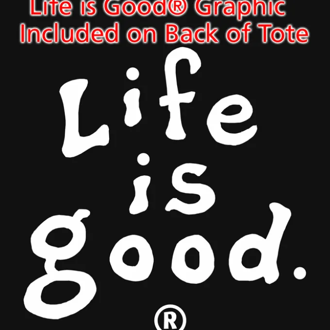 Life is Good Grocery Tote - LIG