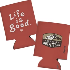 Life is Good Koozie® Can Cooler - Full Color - LIG