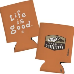Life is Good Koozie® Can Cooler - Full Color - LIG