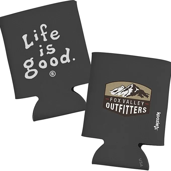 Life is Good Koozie® Can Cooler - Full Color - LIG