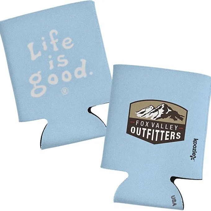 Life is Good Koozie® Can Cooler - Full Color - LIG