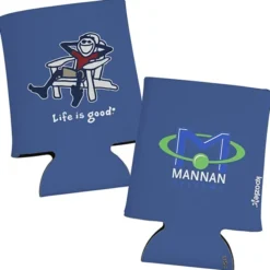 Life is Good Koozie® Can Cooler - Full Color - Adirondack