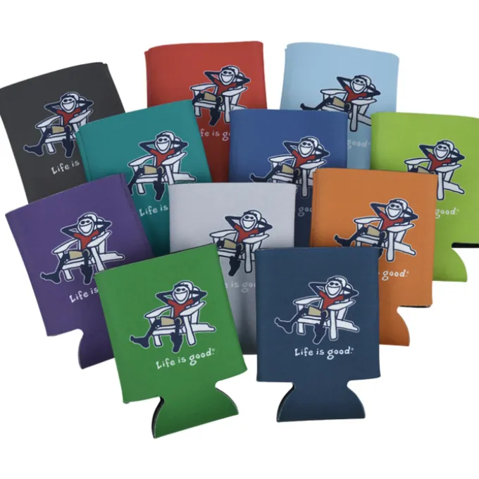 Life is Good Koozie® Can Cooler - Full Color - Adirondack