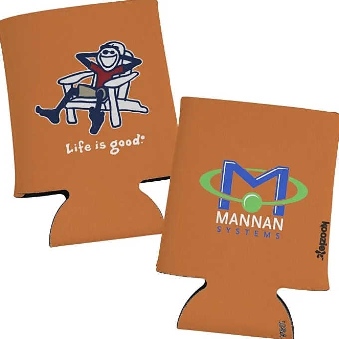 Life is Good Koozie® Can Cooler - Full Color - Adirondack