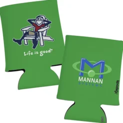 Life is Good Koozie® Can Cooler - Full Color - Adirondack