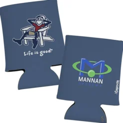 Life is Good Koozie® Can Cooler - Full Color - Adirondack