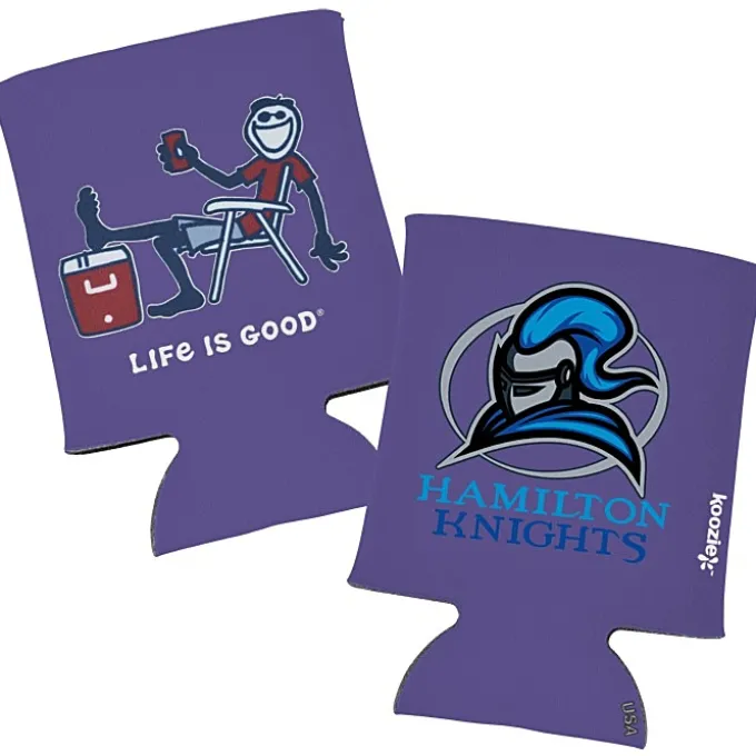 Life is Good Koozie® Can Cooler - Full Color - Cooler