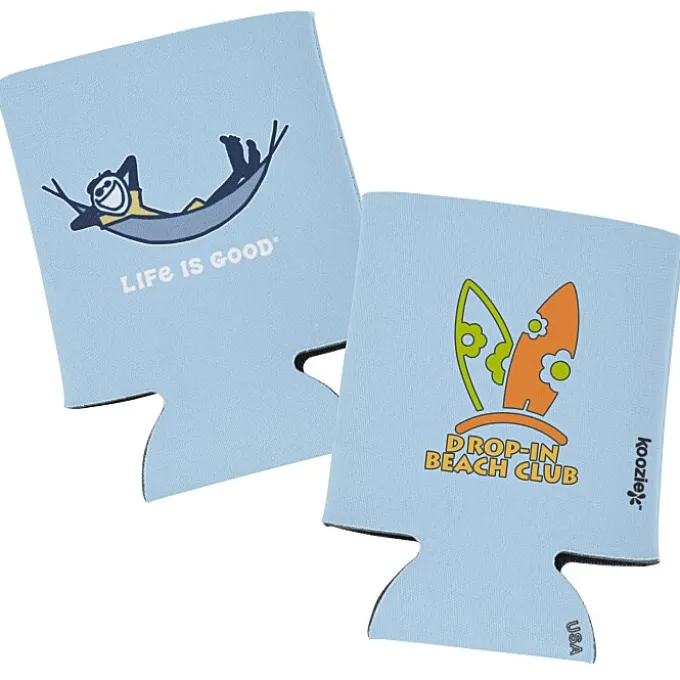 Life is Good Koozie® Can Cooler - Full Color - Hammock