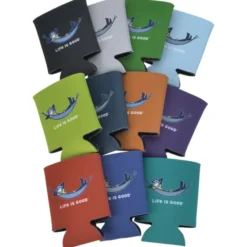 Life is Good Koozie® Can Cooler - Full Color - Hammock