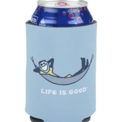 Life is Good Koozie® Can Cooler - Full Color - Hammock