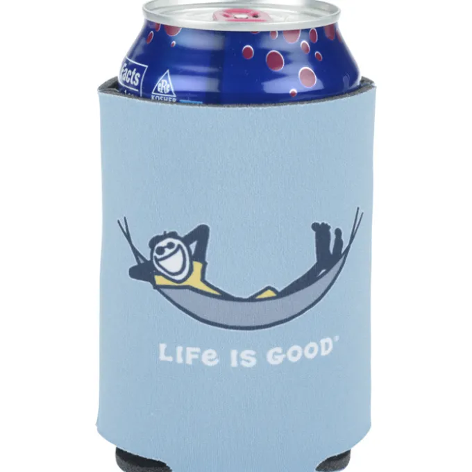 Life is Good Koozie® Can Cooler - Full Color - Hammock