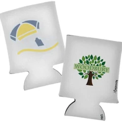 Life is Good Koozie® Can Cooler - Full Color - Beach Umbrella
