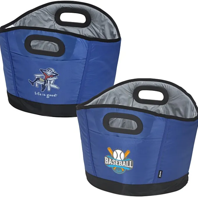 Life is Good Koozie® Party Cooler - Full Color - Adirondack