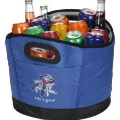 Life is Good Koozie® Party Cooler - Full Color - Adirondack