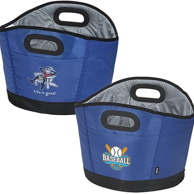 Life is Good Koozie® Party Cooler - Full Color - Adirondack