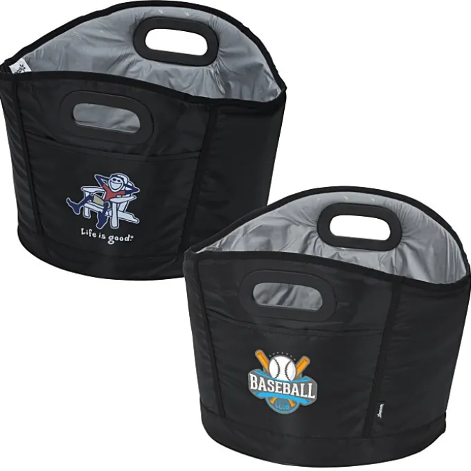 Life is Good Koozie® Party Cooler - Full Color - Adirondack