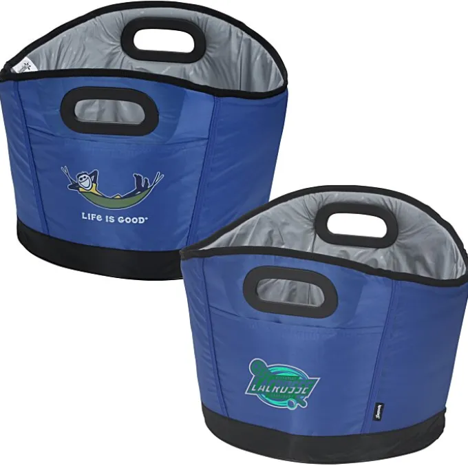 Life is Good Koozie® Party Cooler - Full Color - Hammock