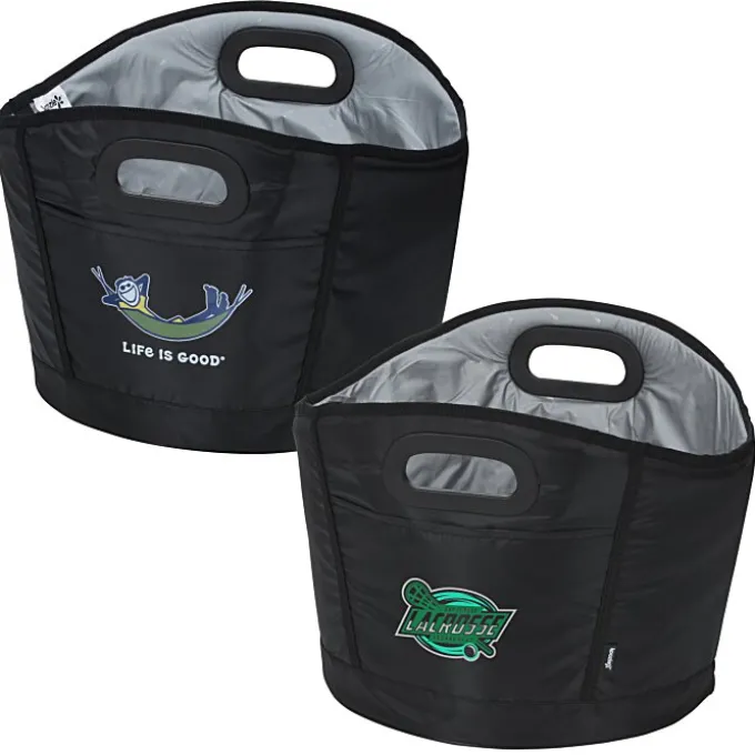 Life is Good Koozie® Party Cooler - Full Color - Hammock