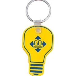 Light Bulb Soft Keychain - Opaque