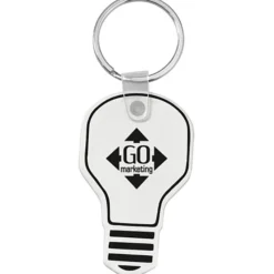 Light Bulb Soft Keychain - Opaque