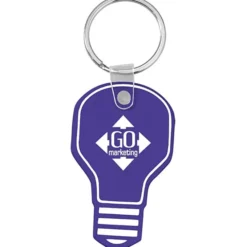 Light Bulb Soft Keychain - Opaque