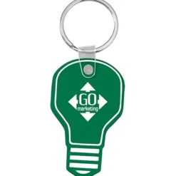 Light Bulb Soft Keychain - Opaque