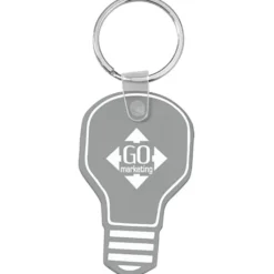 Light Bulb Soft Keychain - Opaque