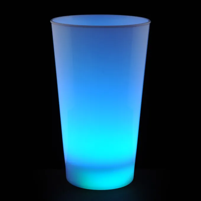 Light-Up Frosted Glass - 17 oz. - Multicolor
