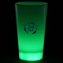 Light-Up Frosted Glass - 17 oz. - Solid - 24 hr