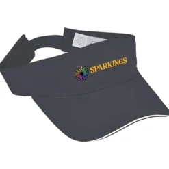 Lightweight Brushed Twill Visor - Full Color