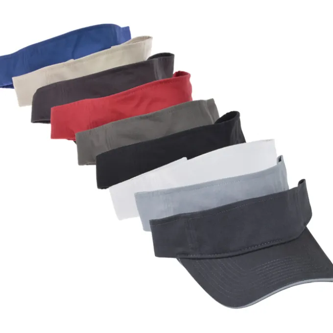 Lightweight Brushed Twill Visor - Full Color