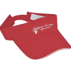Lightweight Brushed Twill Visor - 24 hr